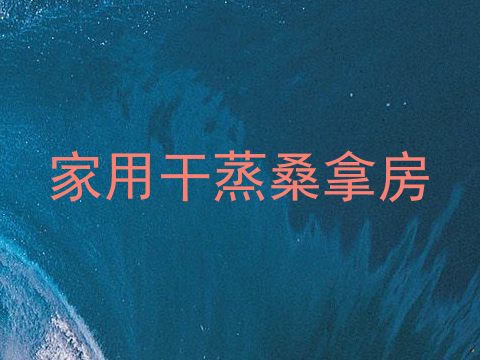 家用干蒸桑拿房