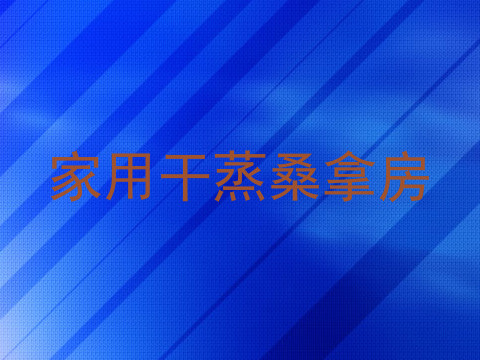 家用干蒸桑拿房