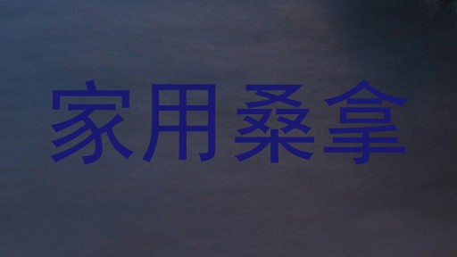 家用桑拿