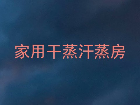 家用干蒸汗蒸房
