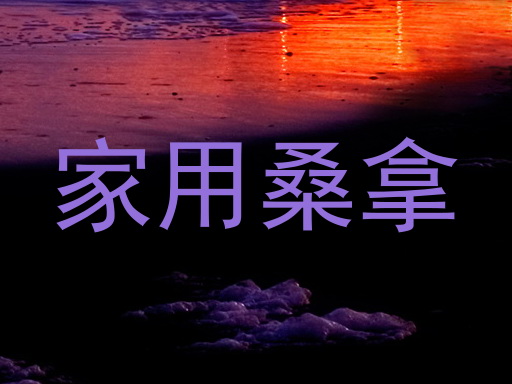 家用桑拿