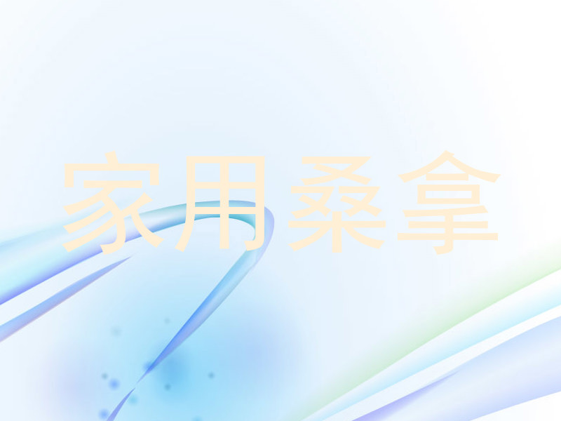 家用桑拿