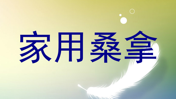 家用桑拿