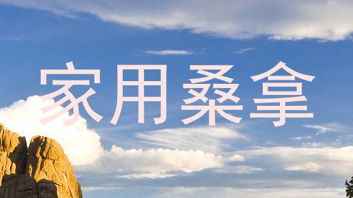 家用桑拿