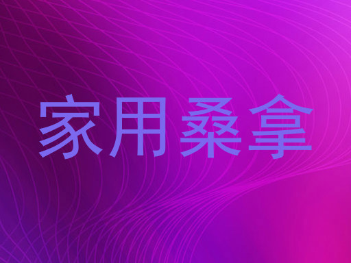 家用桑拿
