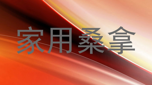 家用桑拿