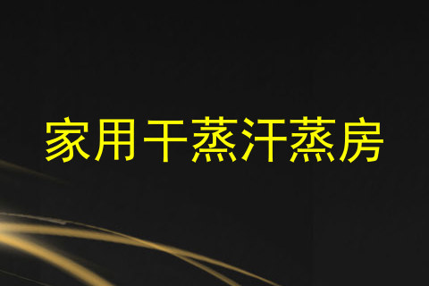 家用干蒸汗蒸房