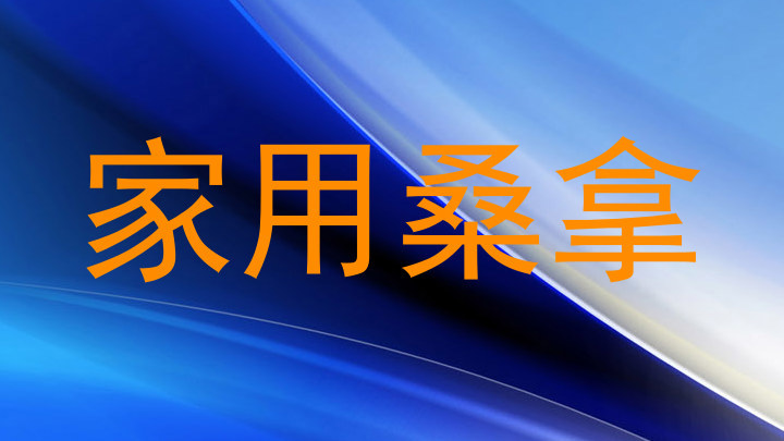 家用桑拿