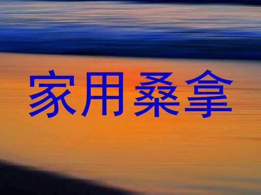 家用桑拿