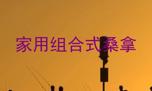 家用组合式桑拿