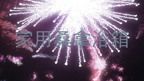 家用桑拿浴箱