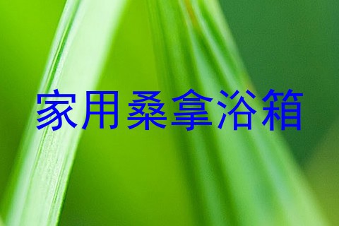 家用桑拿浴箱