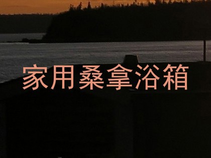 家用桑拿浴箱
