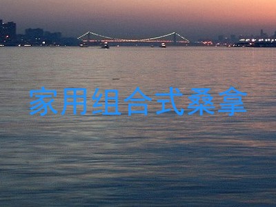 家用组合式桑拿