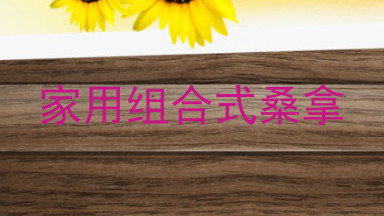 家用组合式桑拿