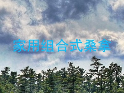 家用组合式桑拿