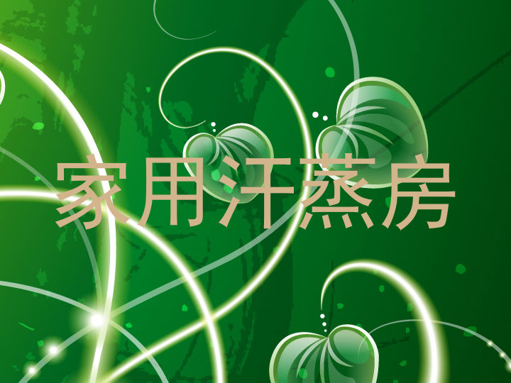 家用汗蒸房