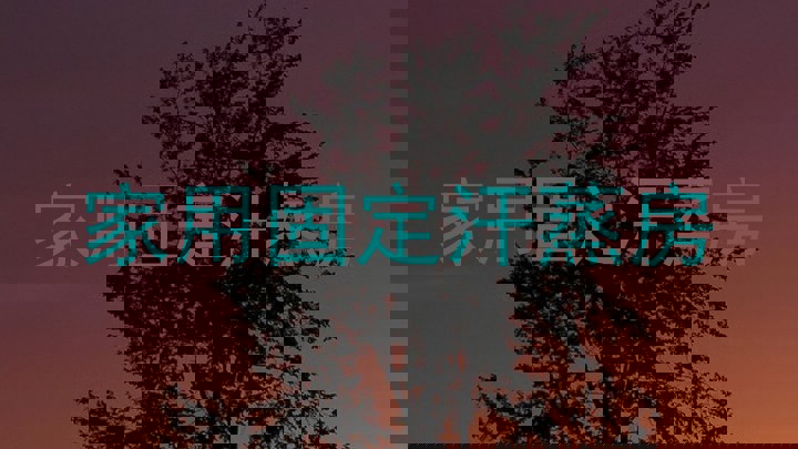 家用固定汗蒸房