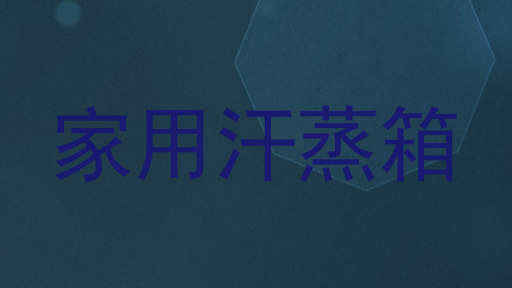 家用汗蒸箱