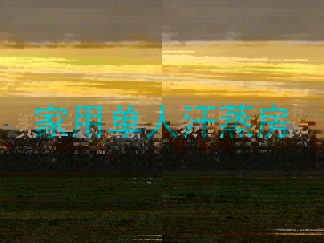 家用单人汗蒸房