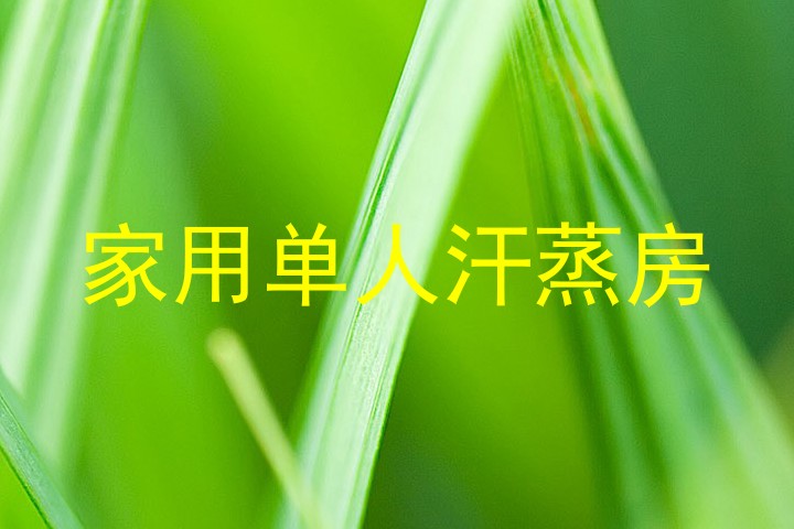 家用单人汗蒸房
