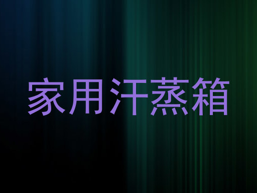 家用汗蒸箱