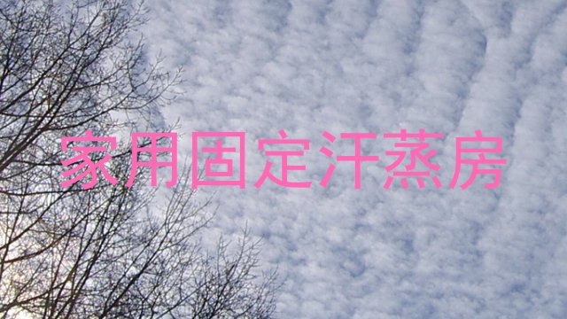 家用固定汗蒸房