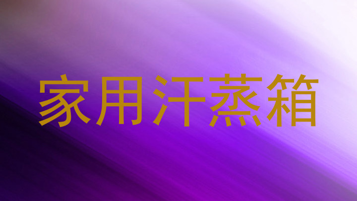 家用汗蒸箱