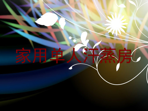 家用单人汗蒸房