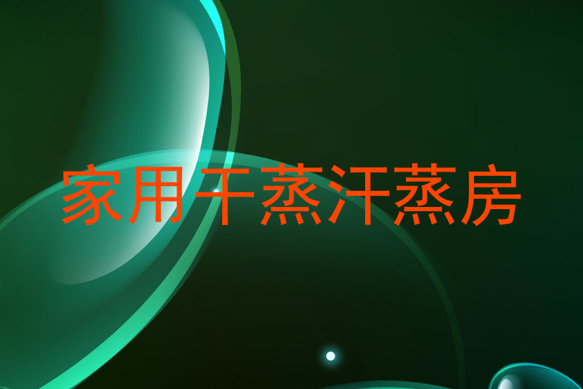 家用干蒸汗蒸房
