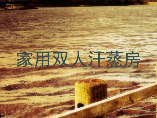 家用双人汗蒸房