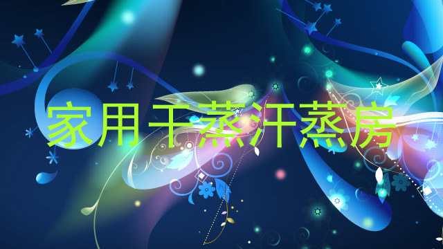 家用干蒸汗蒸房