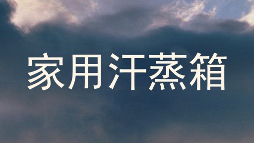 家用汗蒸箱