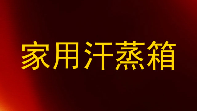 家用汗蒸箱