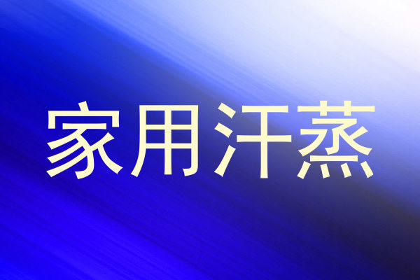 家用汗蒸