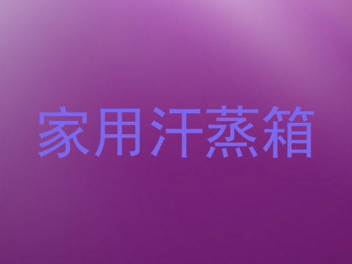 家用汗蒸箱