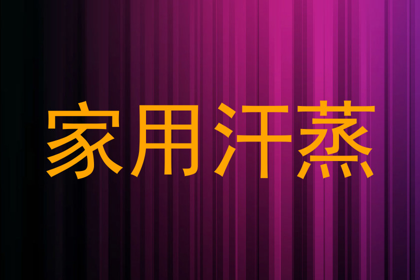 家用汗蒸