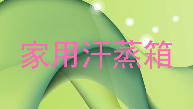 家用汗蒸箱