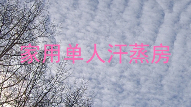 家用单人汗蒸房