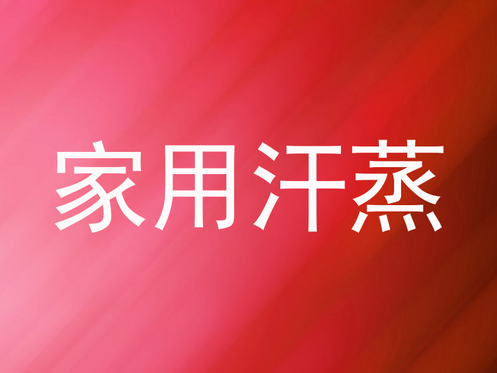 家用汗蒸
