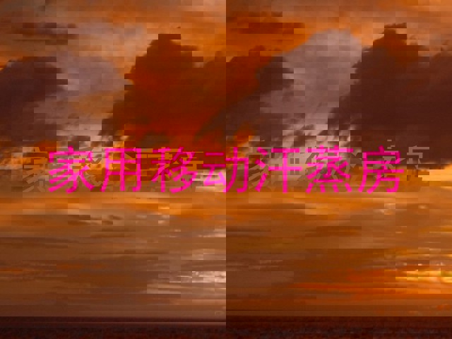 家用移动汗蒸房