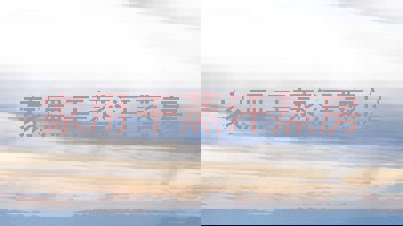 家用干蒸汗蒸房