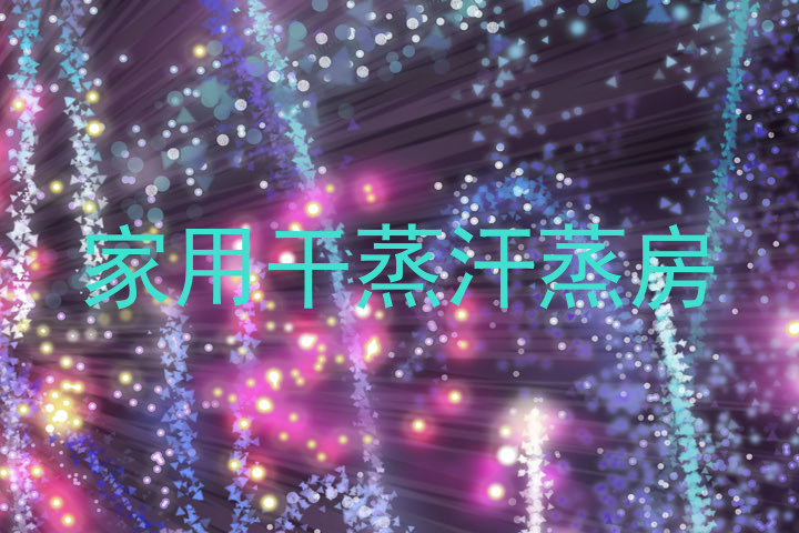家用干蒸汗蒸房