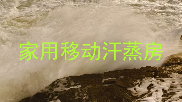 家用移动汗蒸房