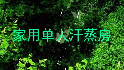 家用单人汗蒸房