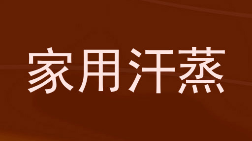 家用汗蒸