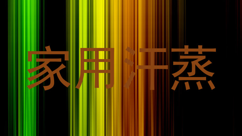 家用汗蒸