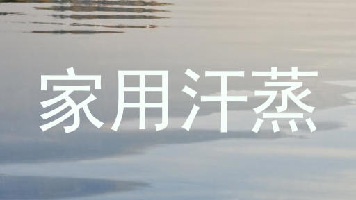家用汗蒸