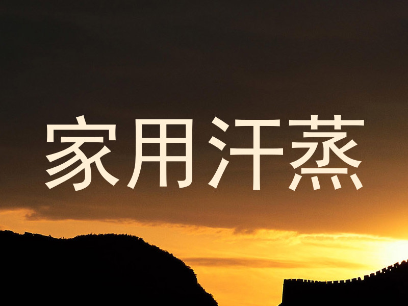 家用汗蒸
