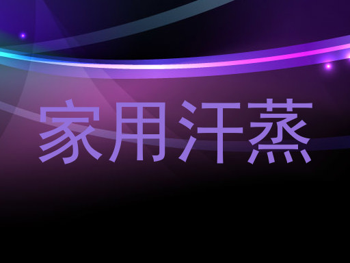 家用汗蒸